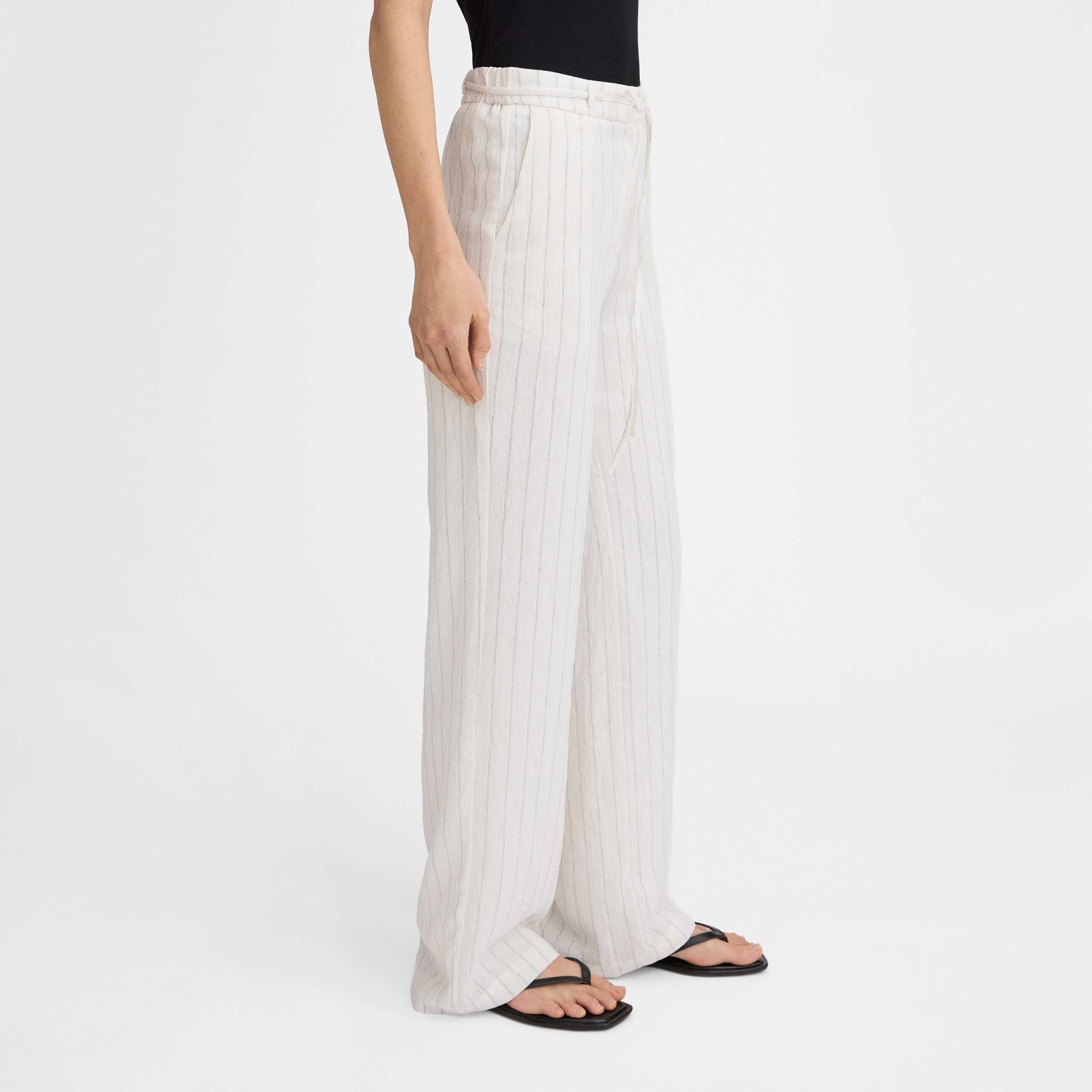 Pantalón recto estampado
