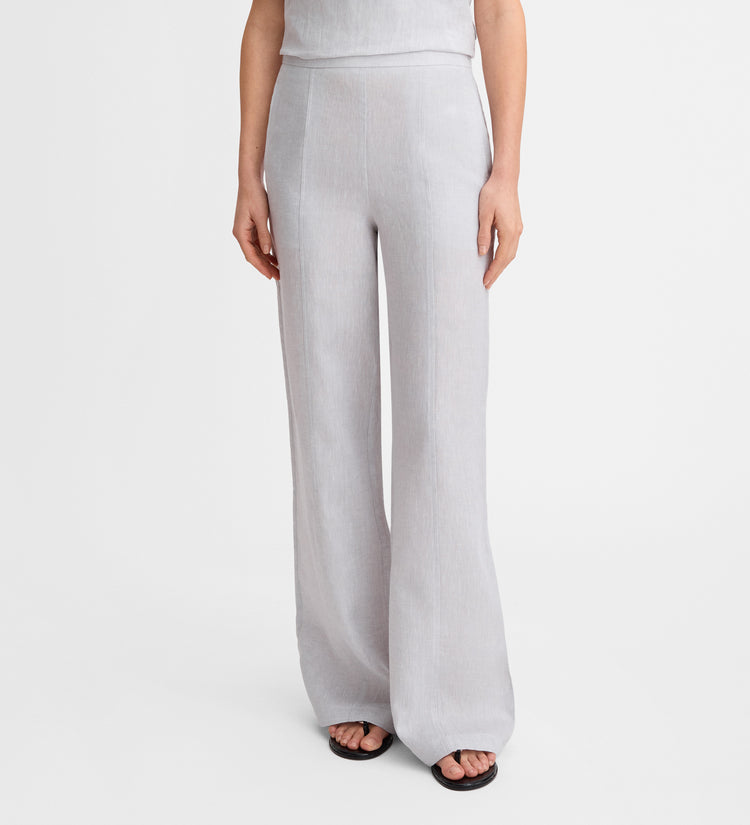 Wide linen pants