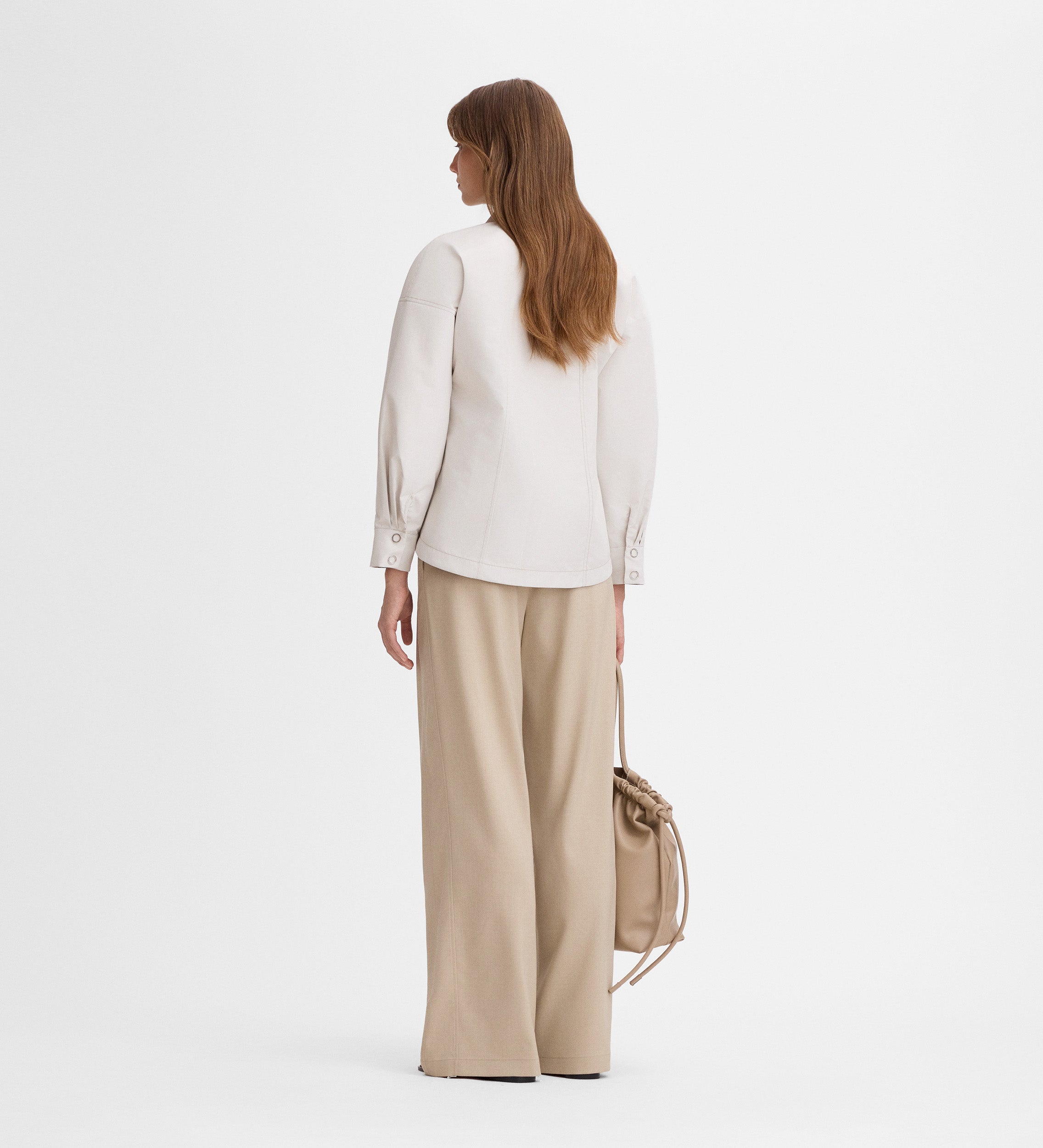 Parka corta reversible