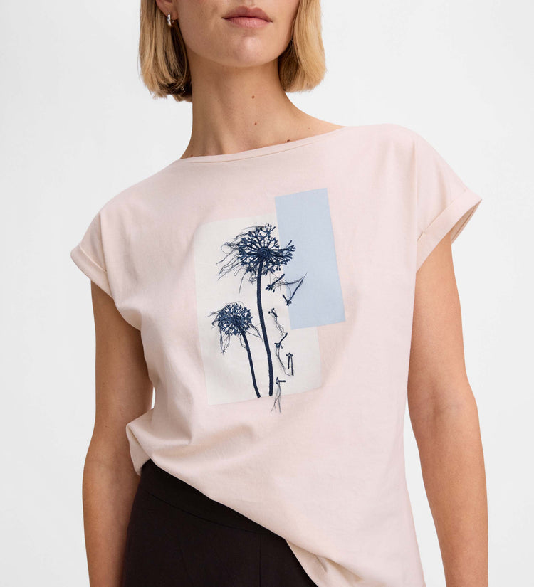 Camiseta con bordado