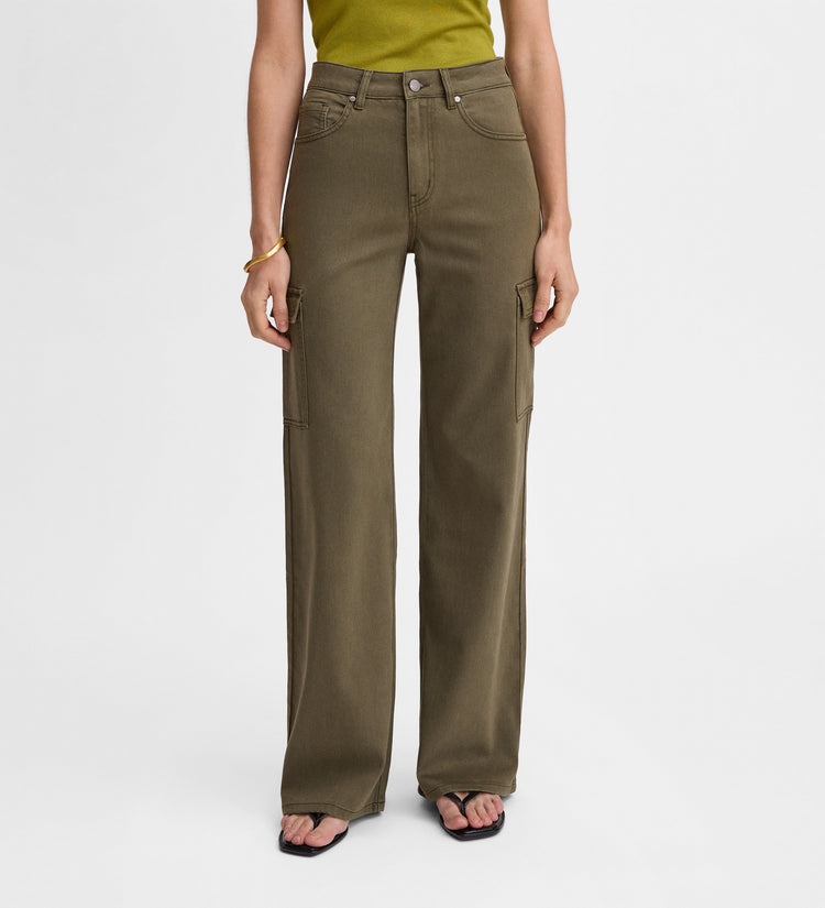 Pantalon cargo en jean