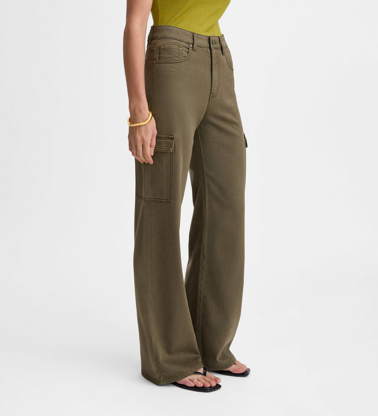 Pantalon cargo en jean