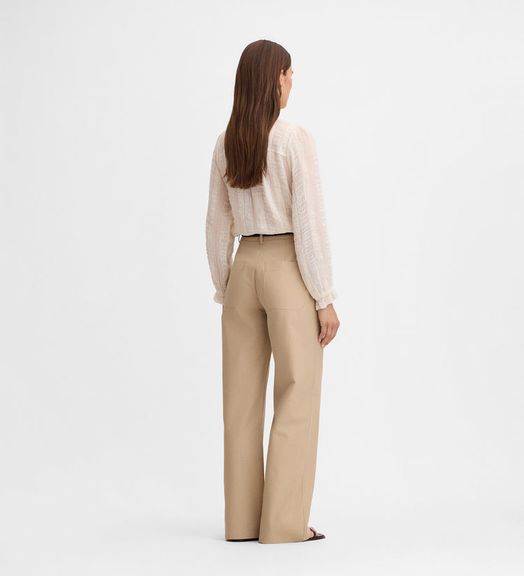 Pantalon large ample
