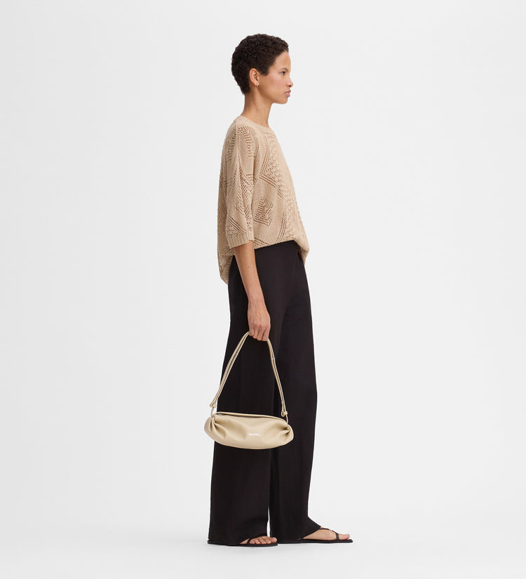 Pull en maille ajourée
