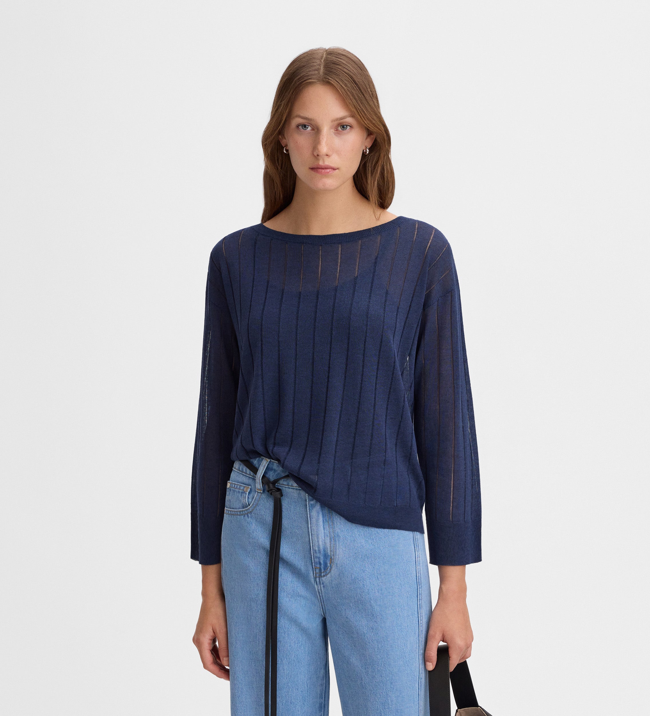 Jersey holgado calados