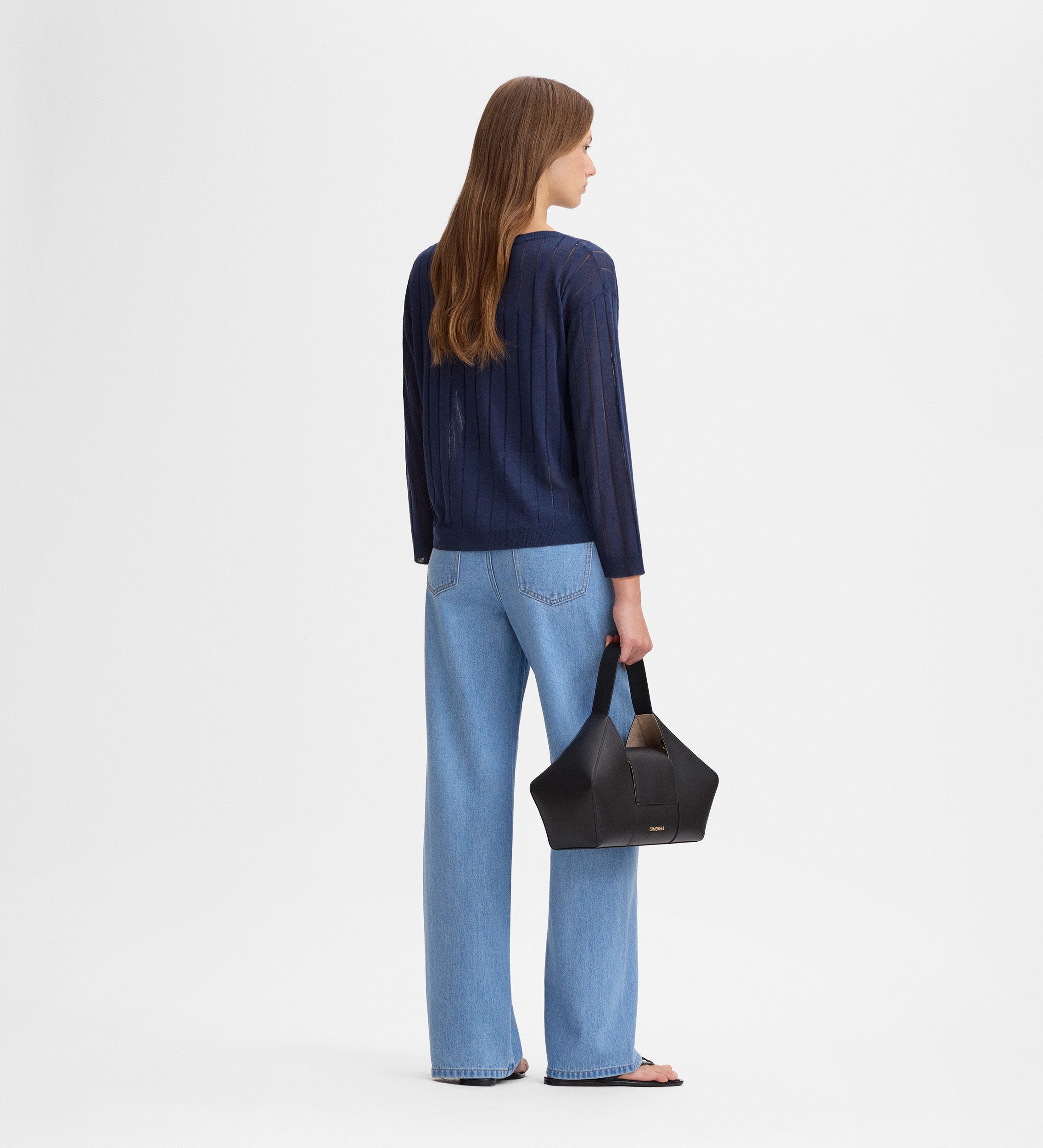 Jersey holgado calados