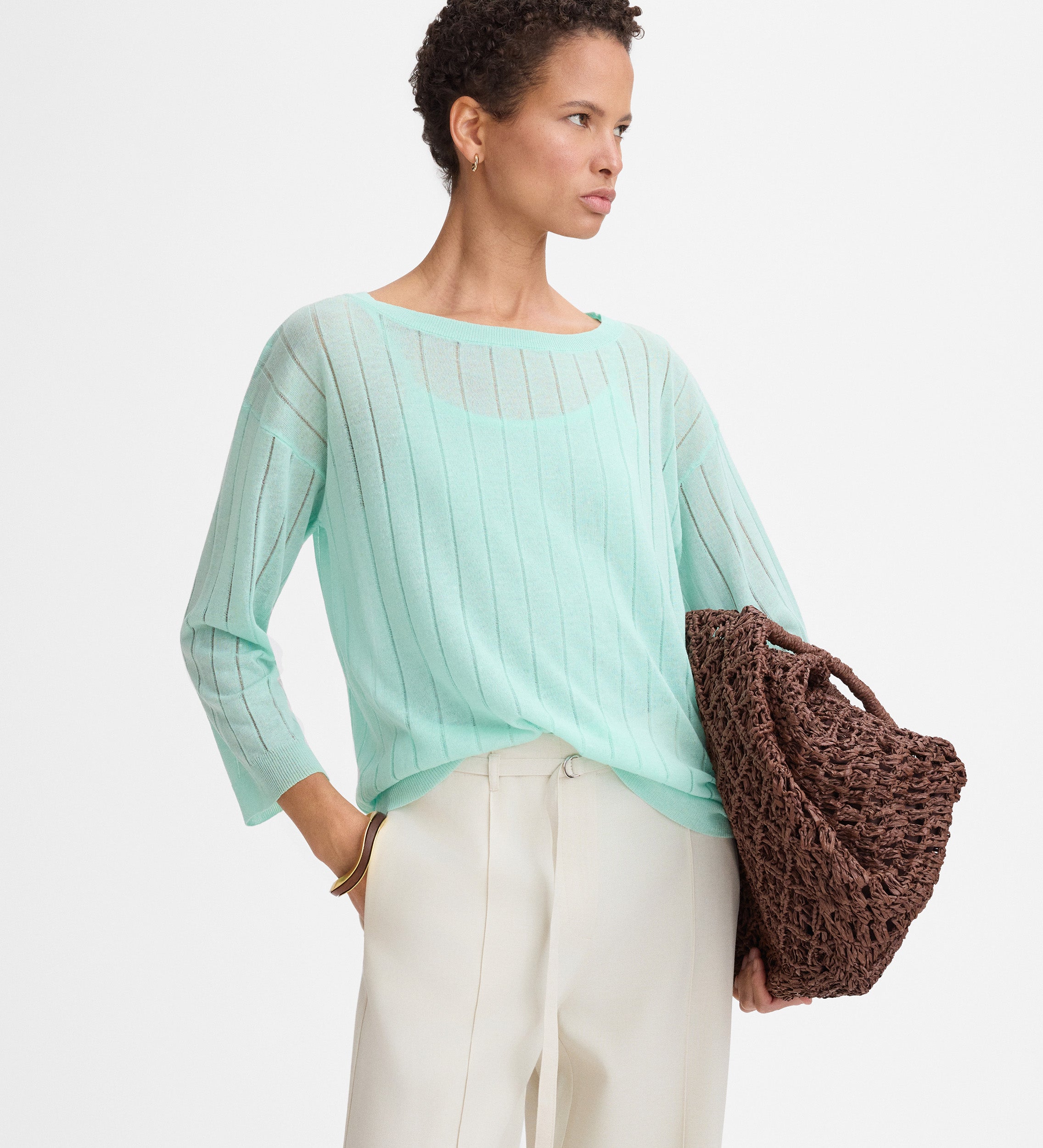 Jersey holgado calados