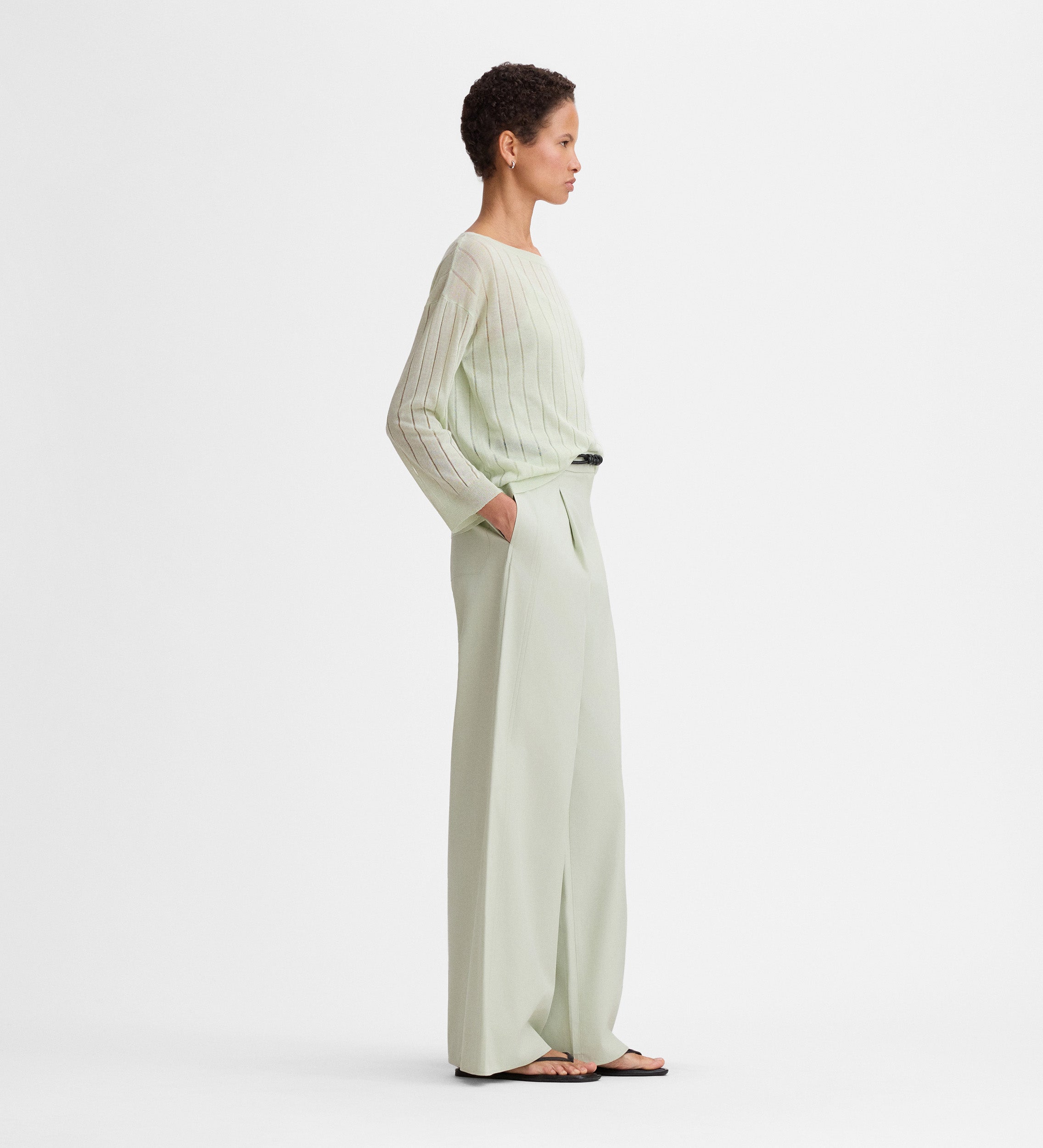 Jersey holgado calados