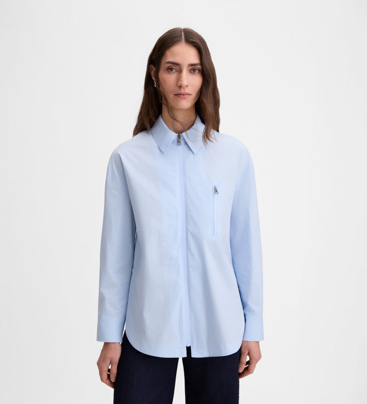 Camisa con cremallera