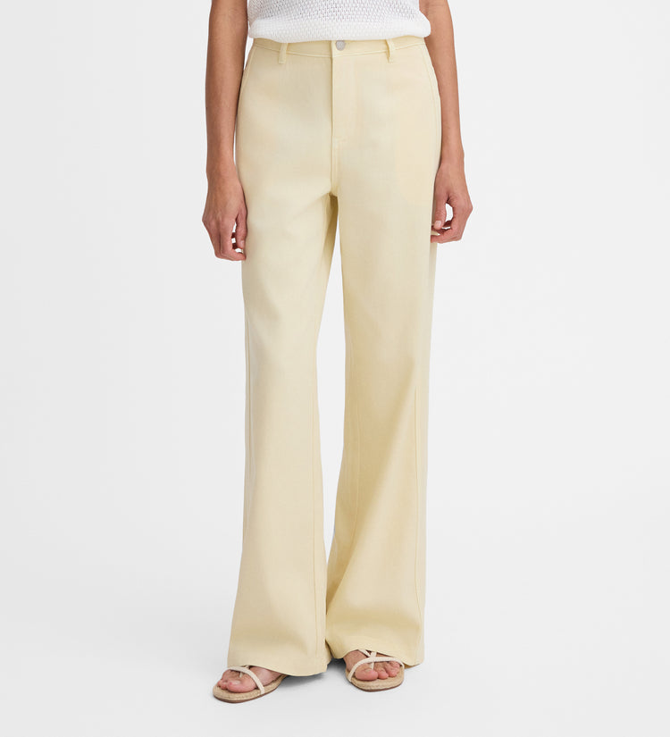 Wide straight pants