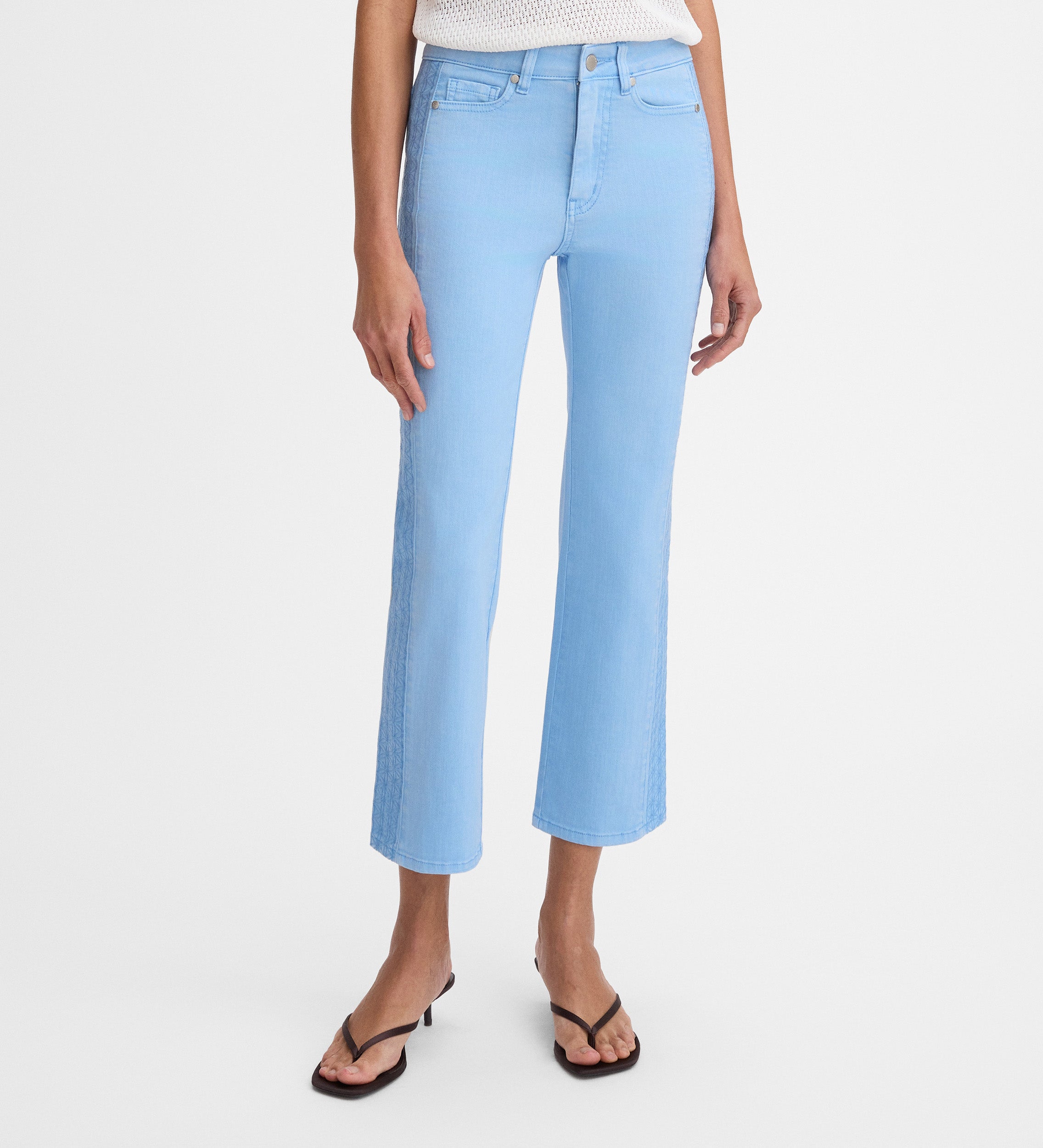 Pantalón vaquero bordado