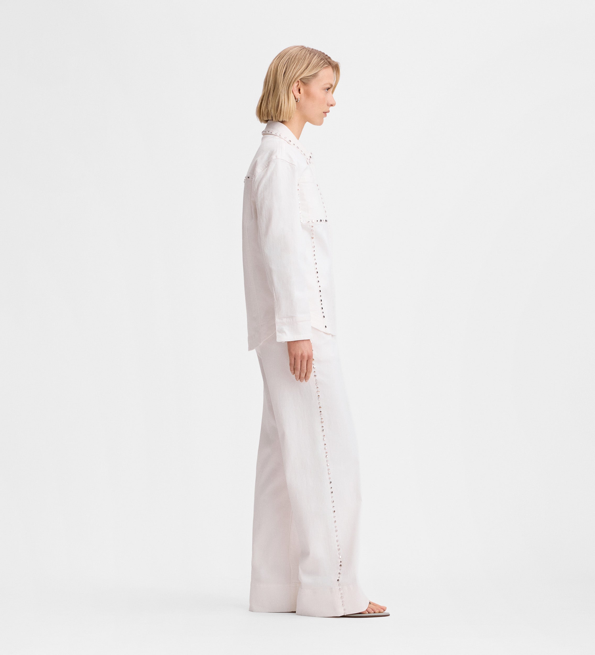 Sobrecamisa tejana remaches