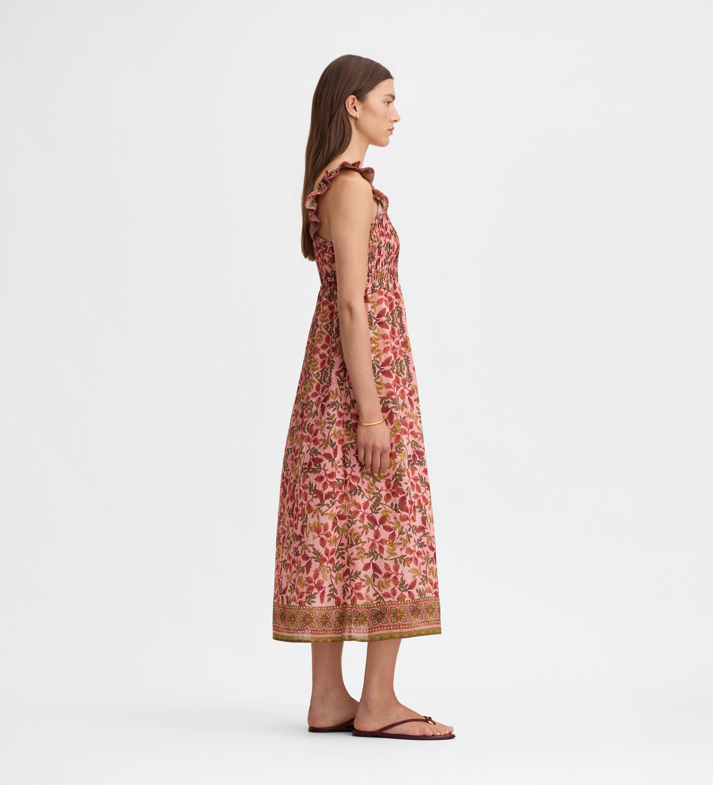 Vestido tirantes estampado