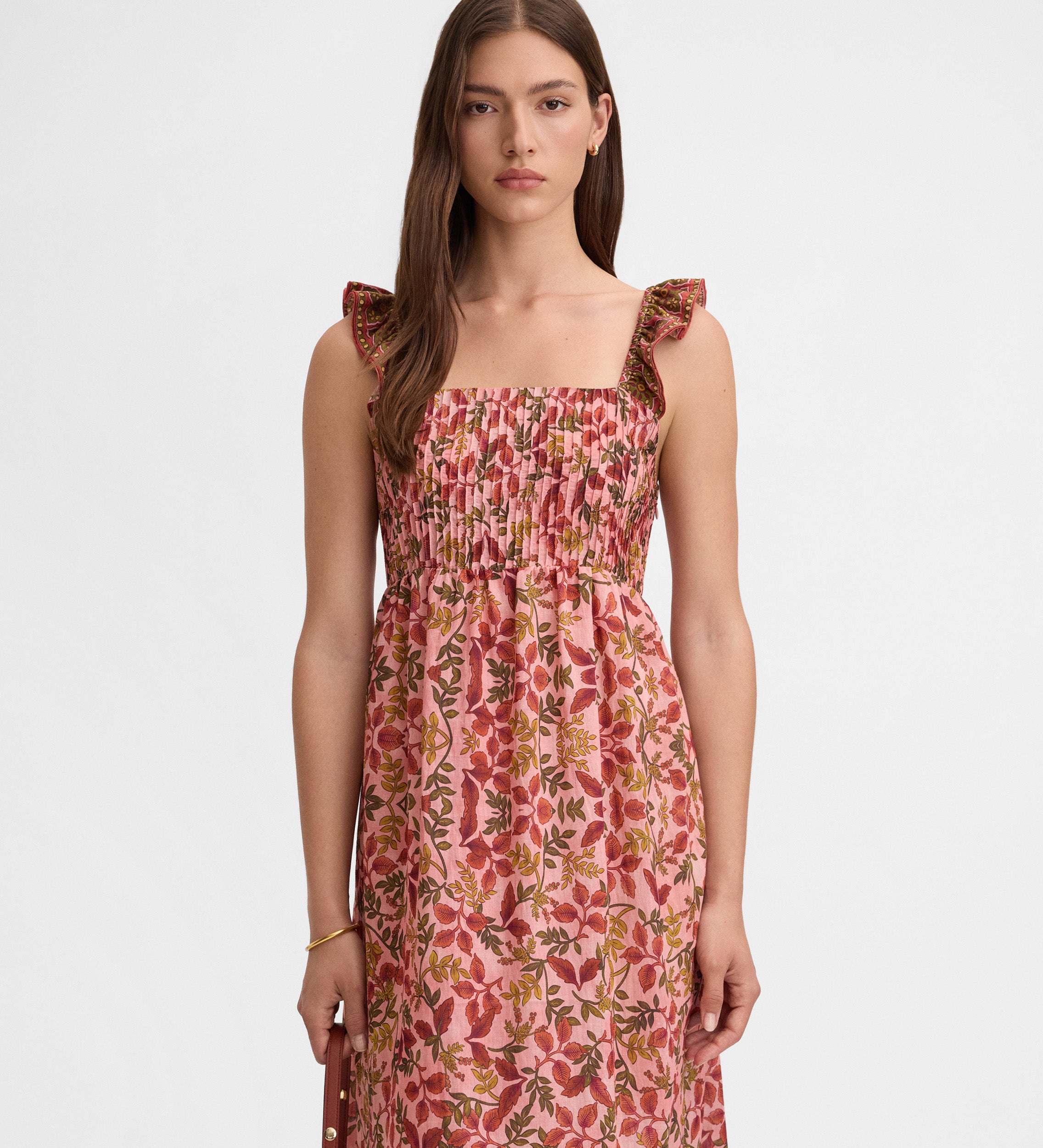 Vestido tirantes estampado