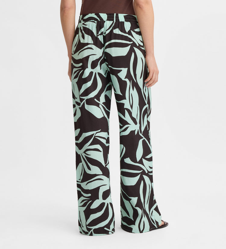 Flowy printed pants