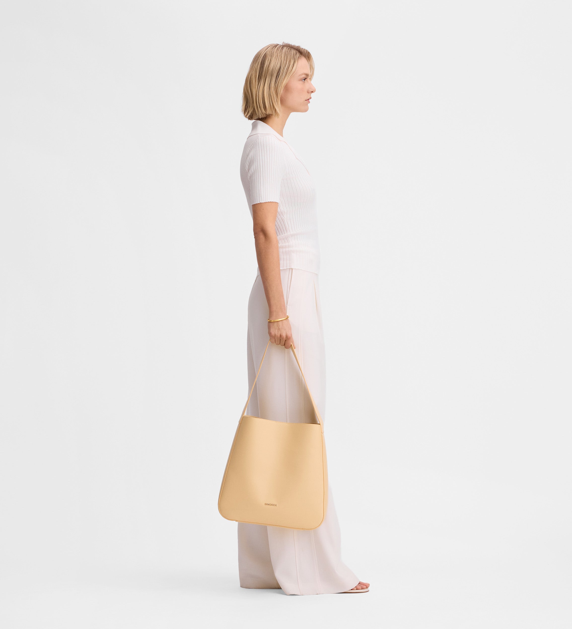 Top punto cuello polo