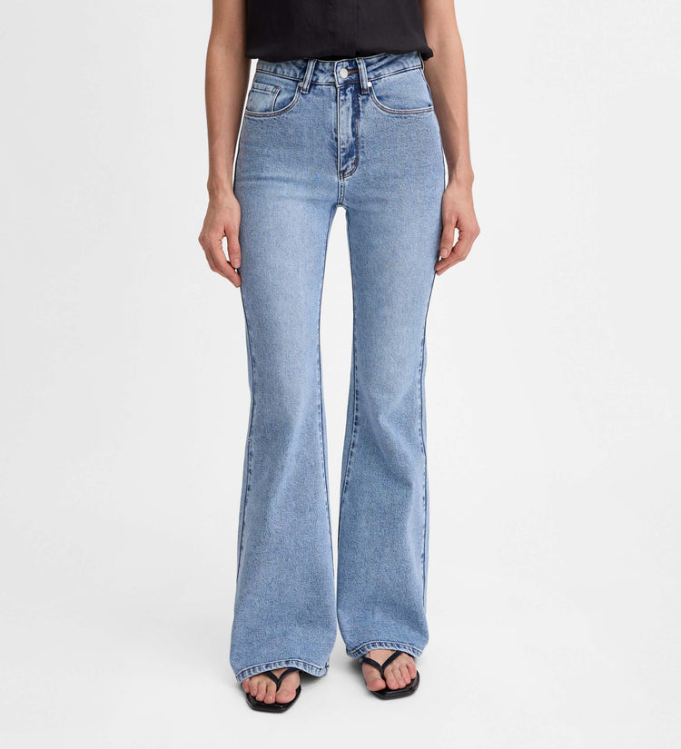 Flared jeans