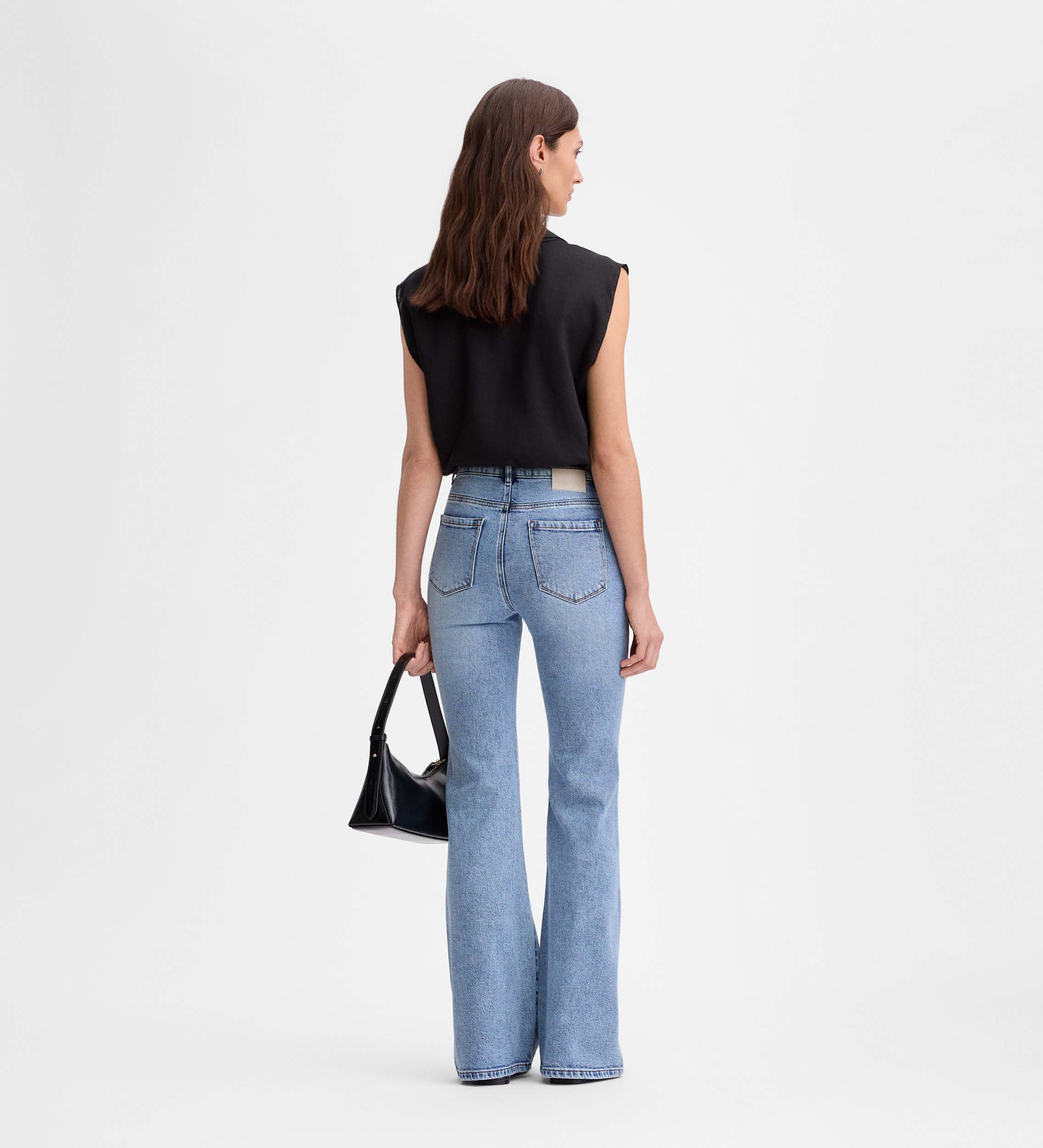 Flared jeans