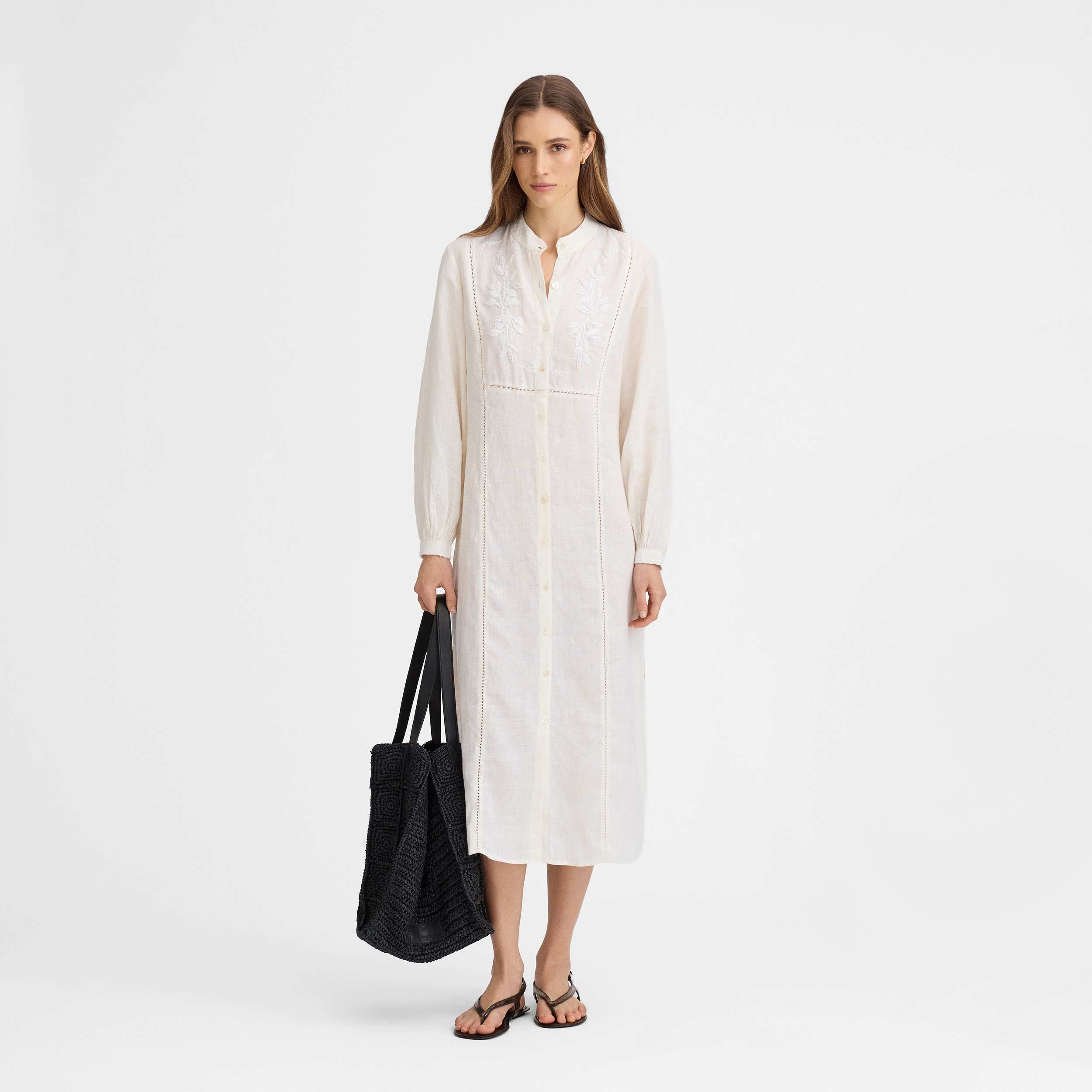 Vestido lino kaftan