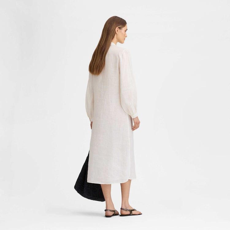 Linen caftan dress