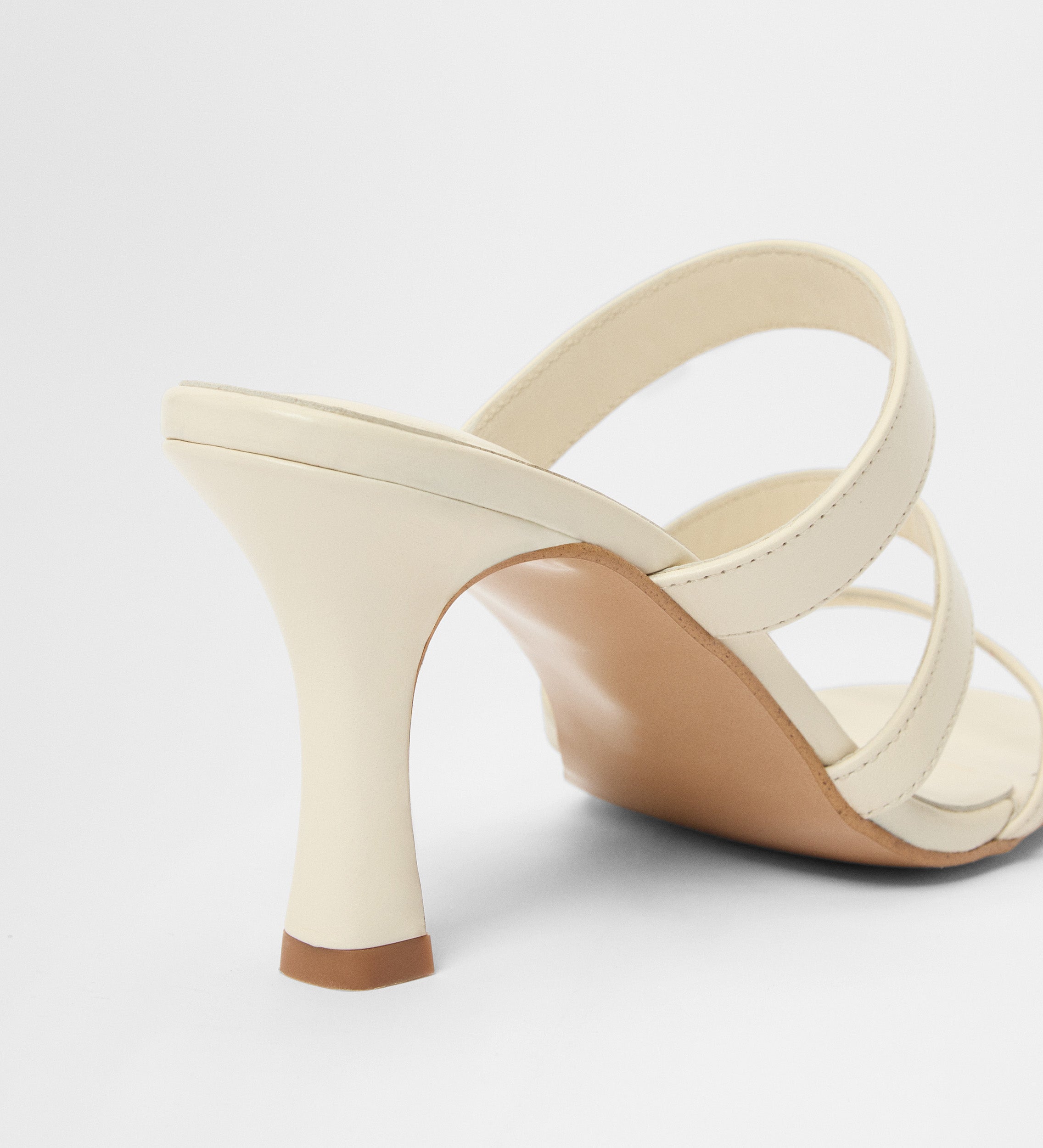 Strappy heeled sandal