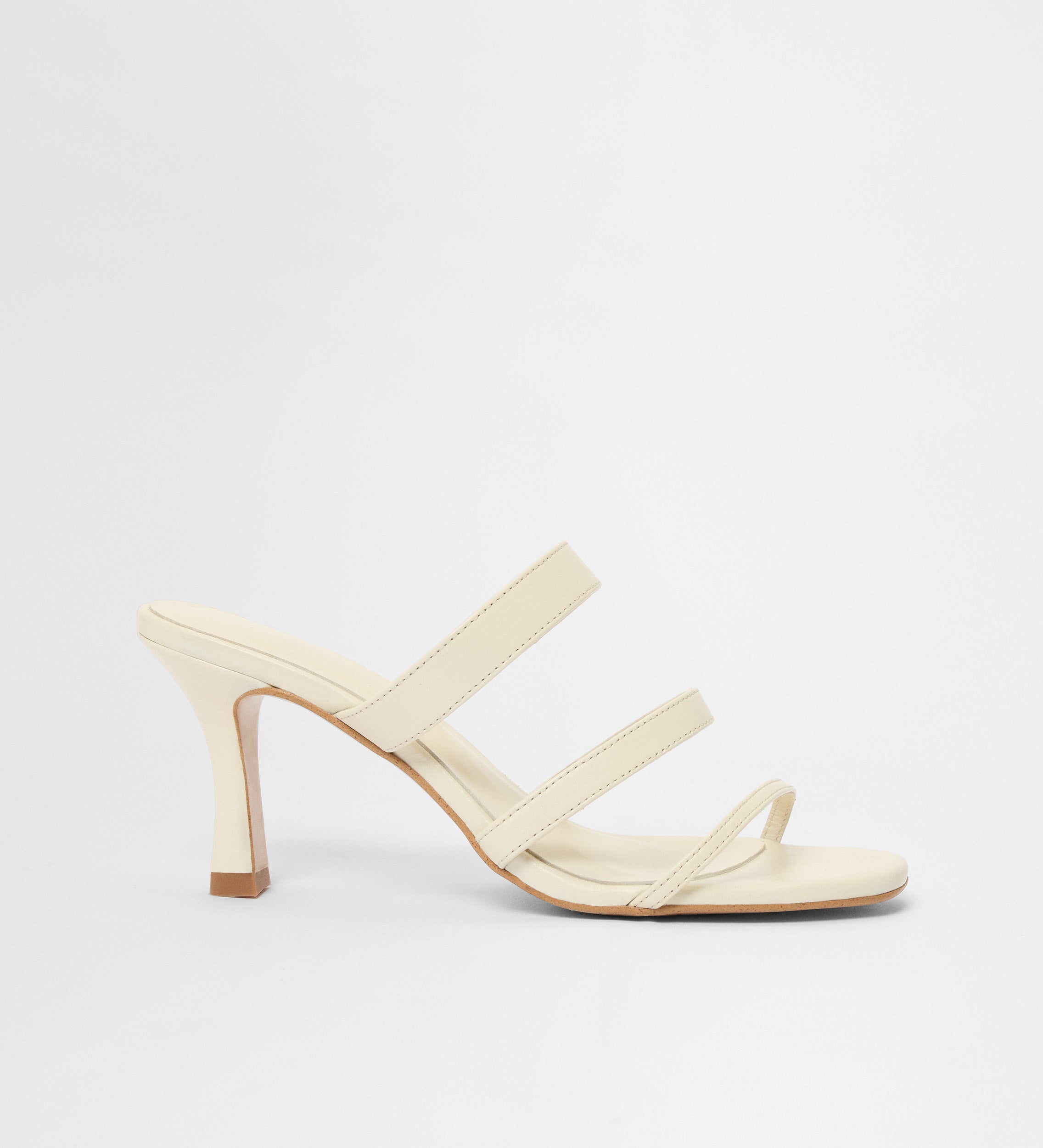 Strappy heeled sandal