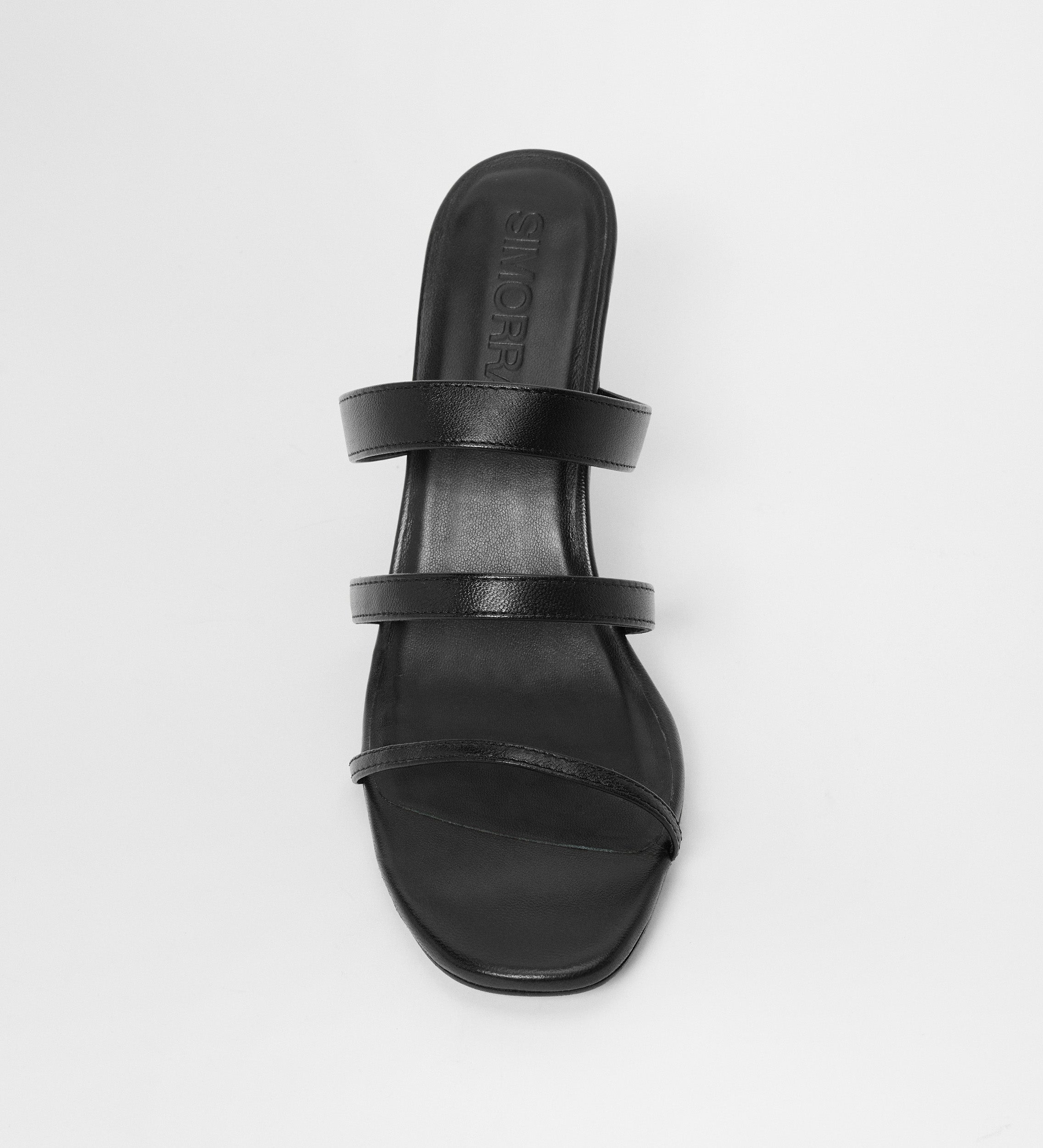 Strappy heeled sandal