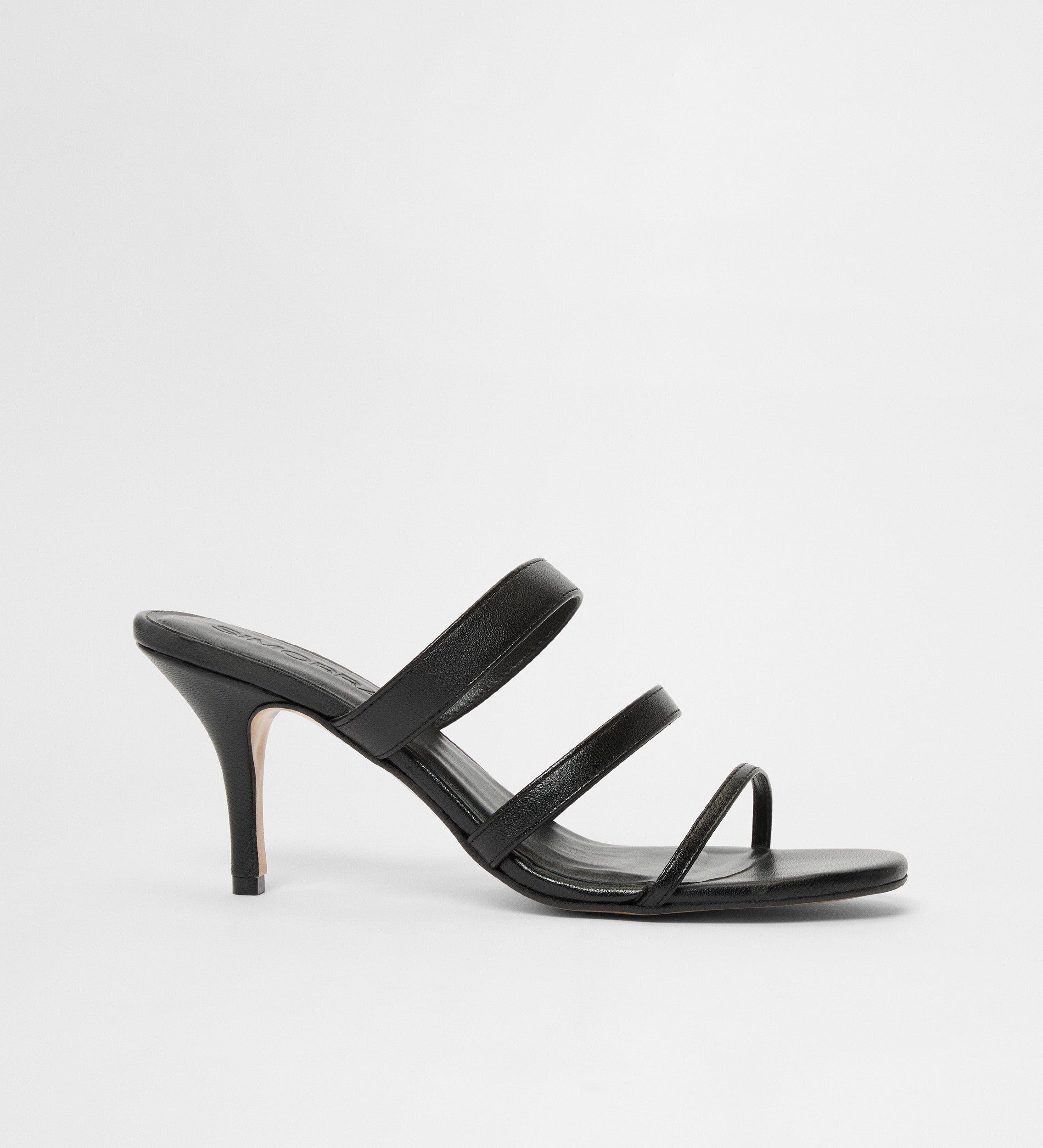 Strappy heeled sandal