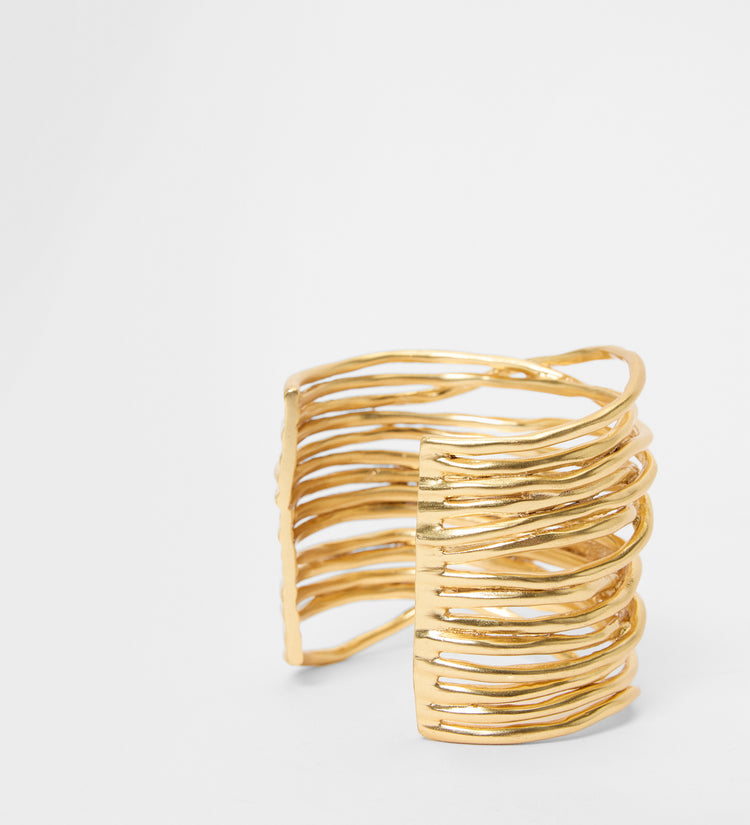 Tubular strip bracelet