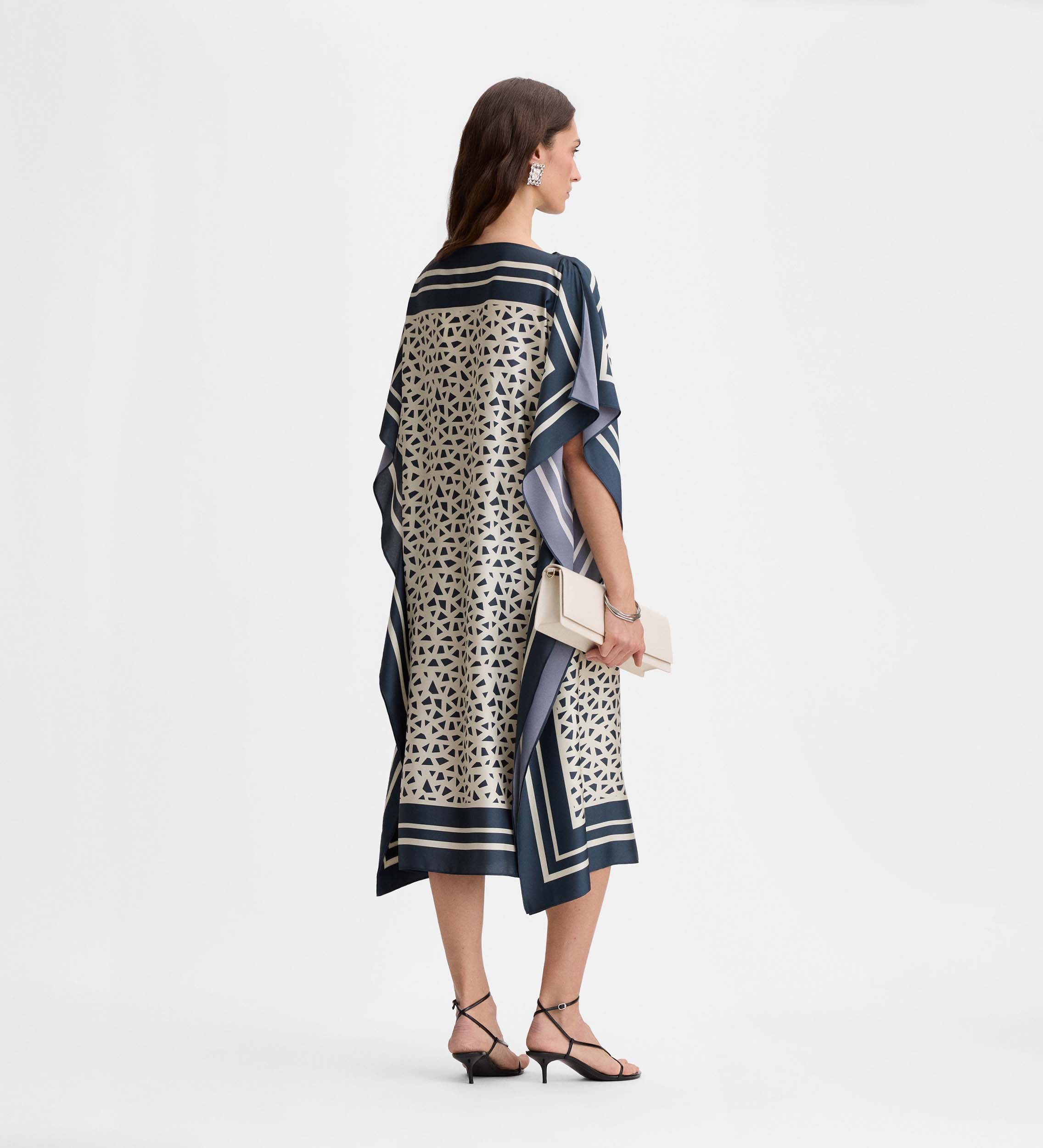 Vestido estampado pañuelo