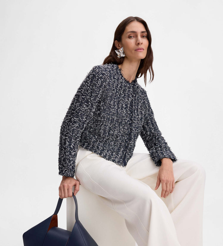 Chaqueta de tweed
