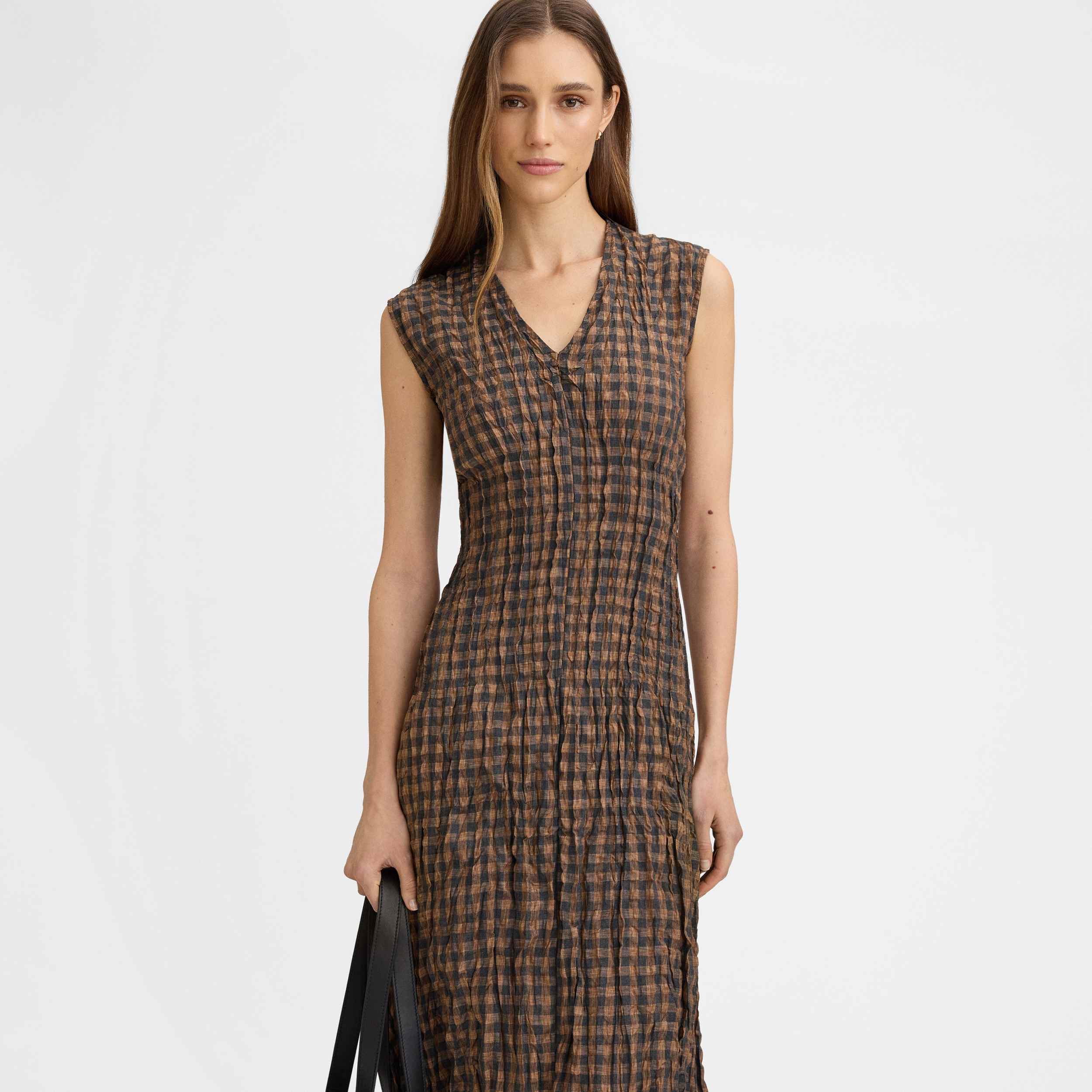 Fitted plaid dress Fitted plaid dress