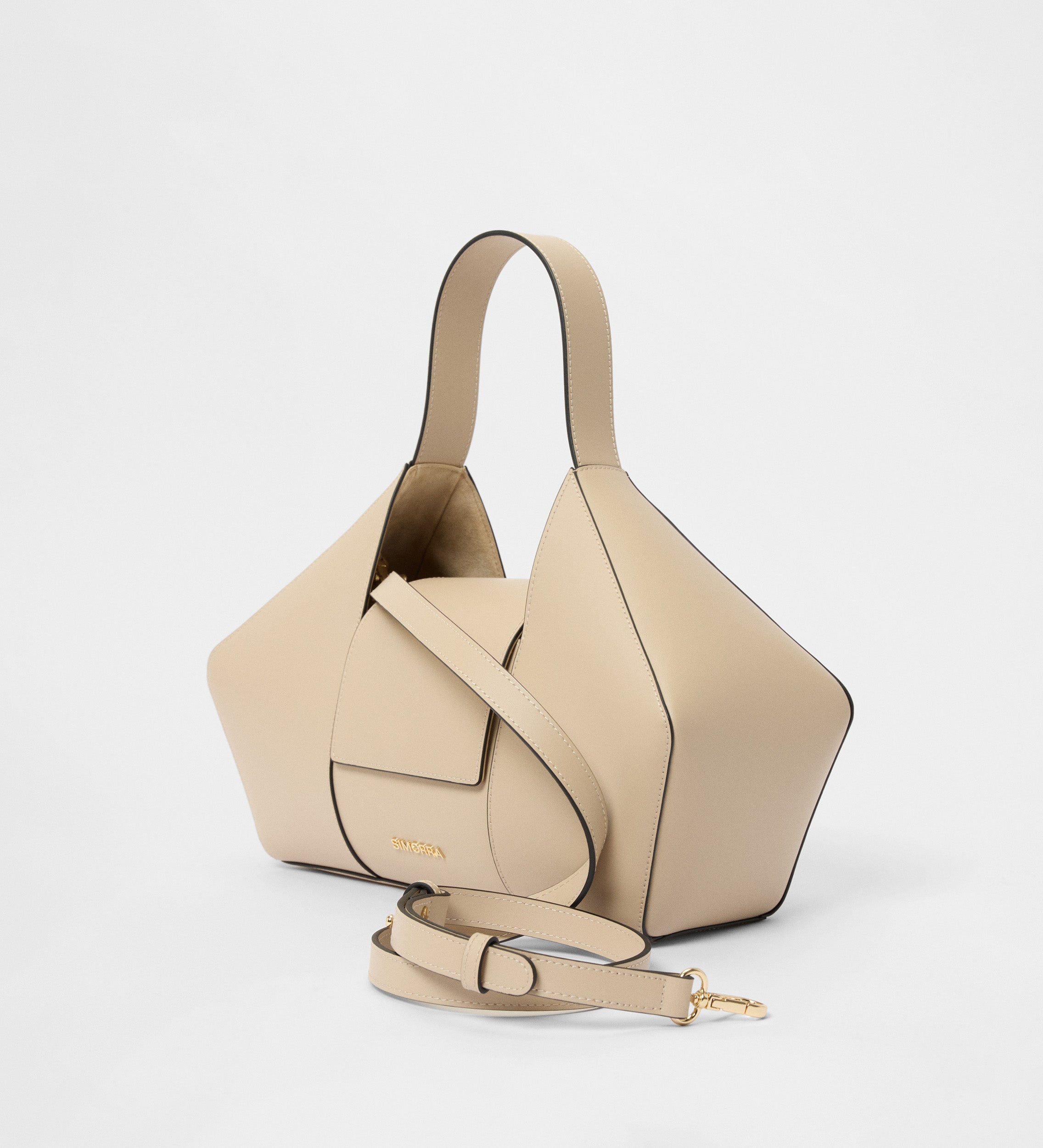 Bolso diseño geométrico