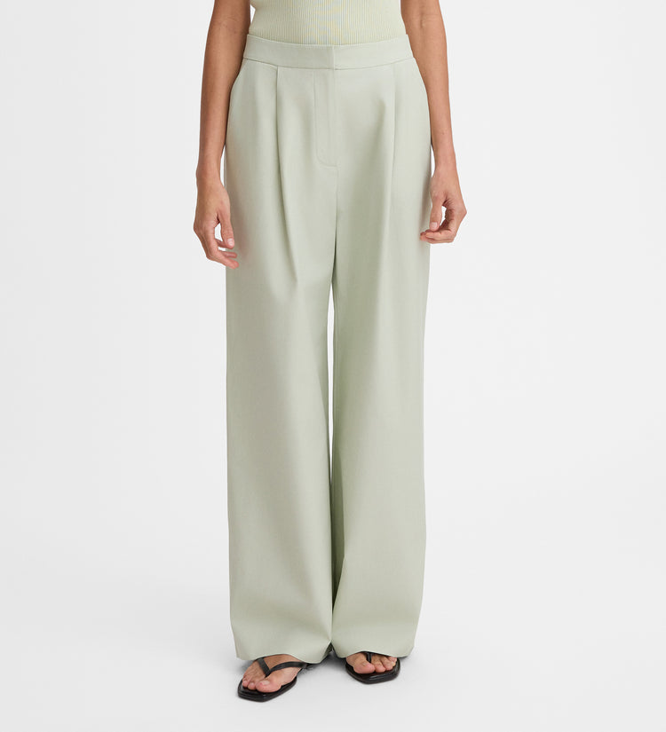 Pantalón pinzas ancho