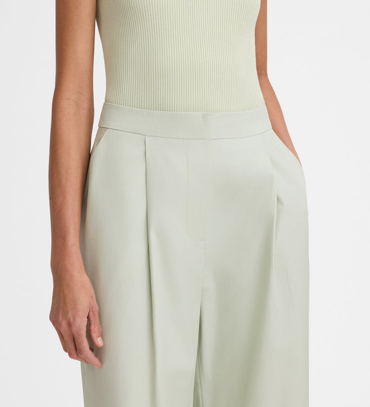 Pantalón pinzas ancho