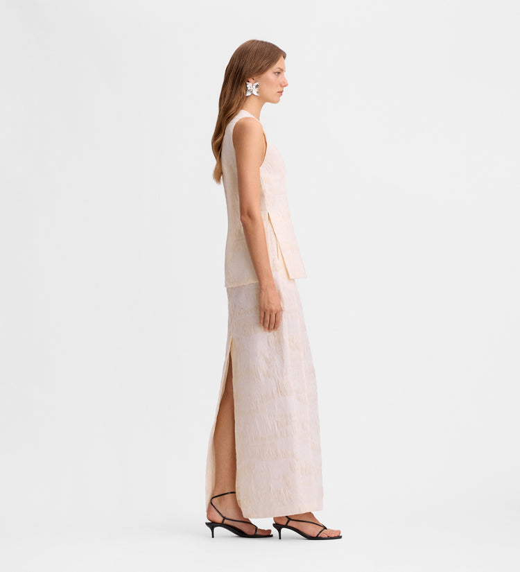 Jacquard texture top