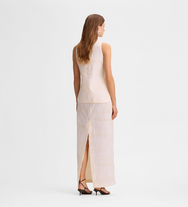 Top jacquard textura