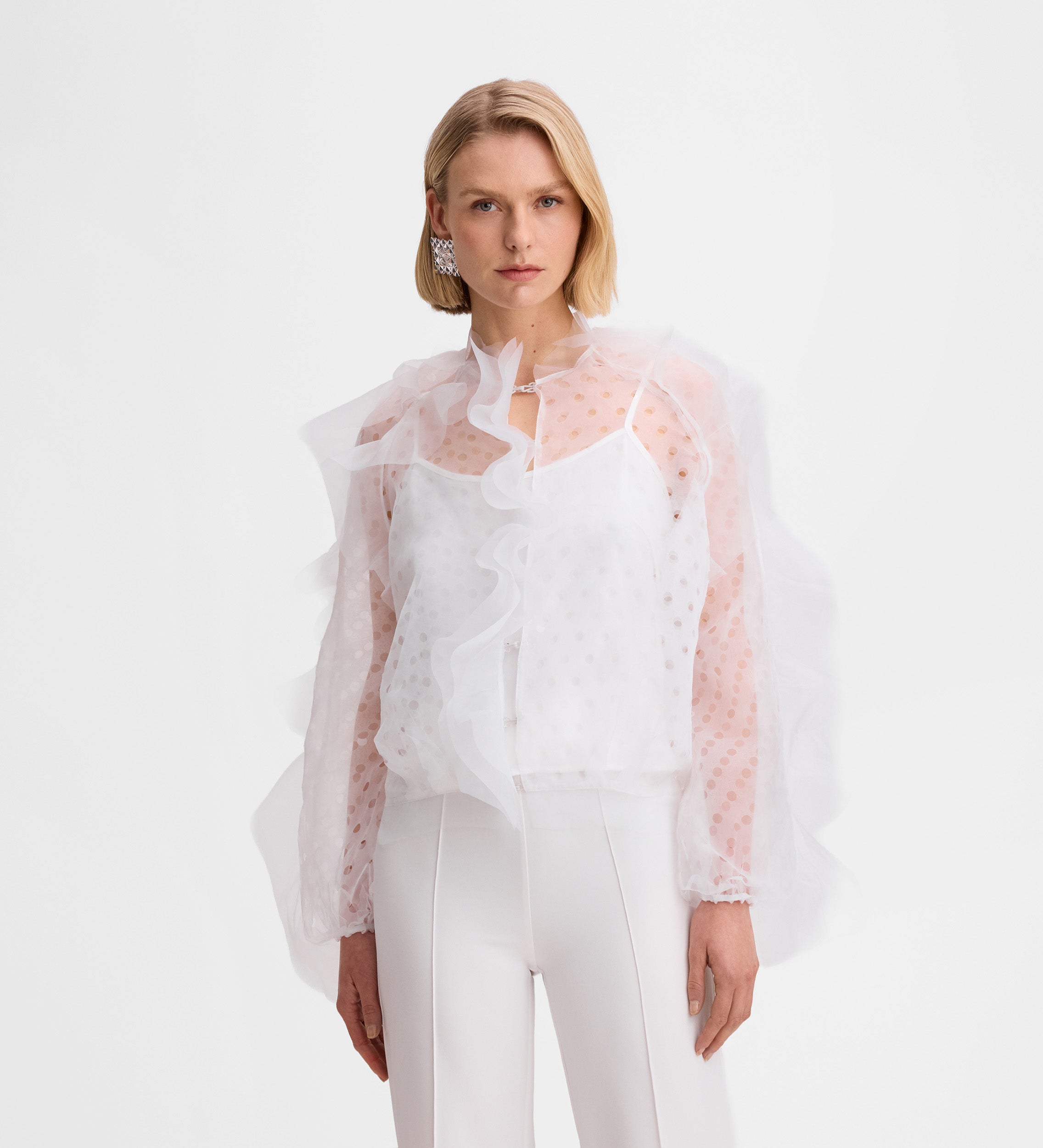 Bomber de organza