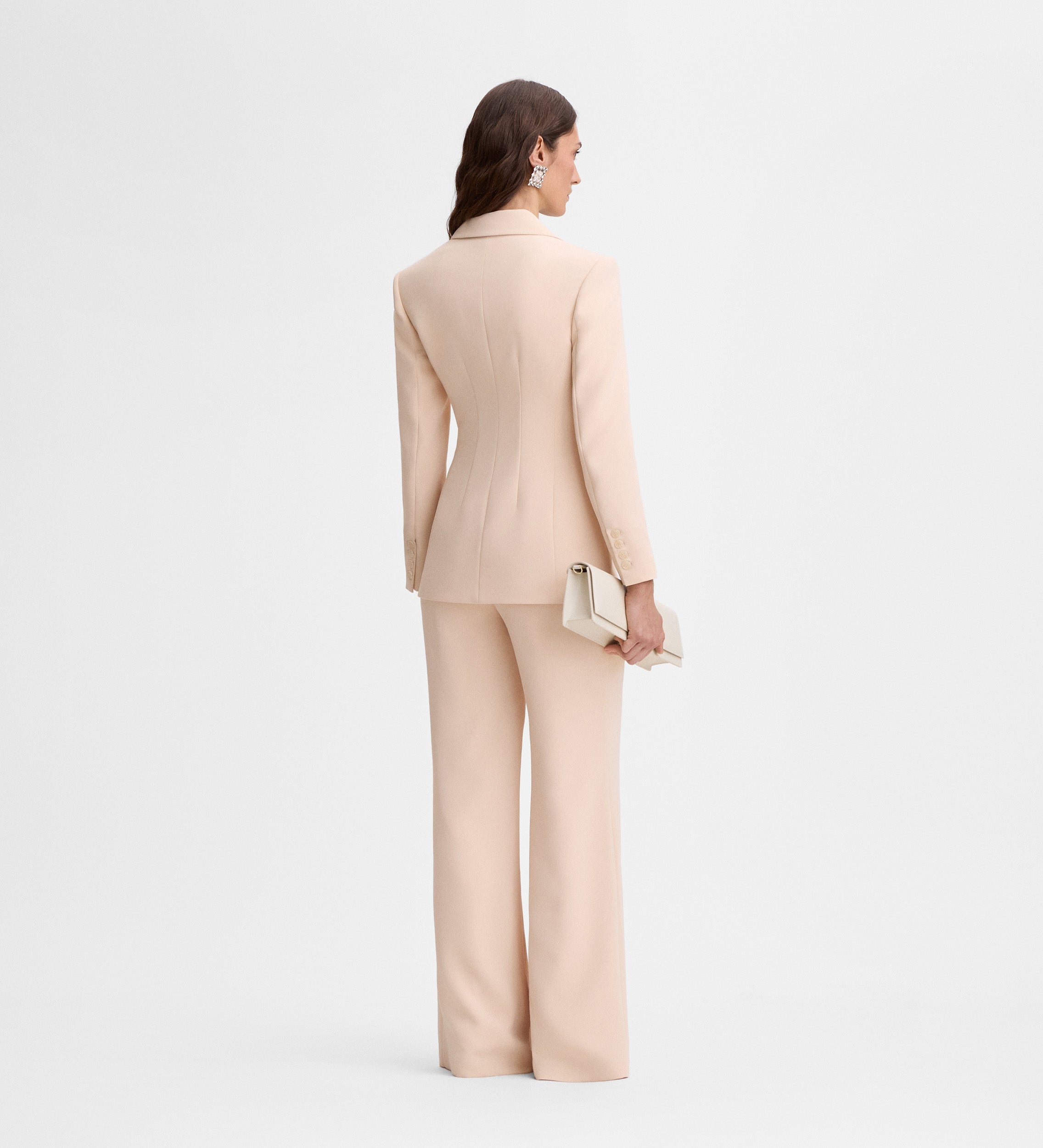 Americana entallada doble cruce