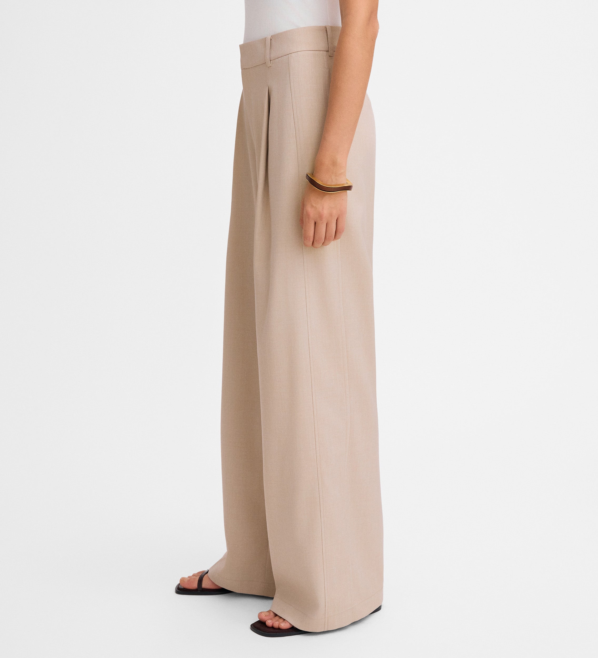 Pantalón ancho pinzas