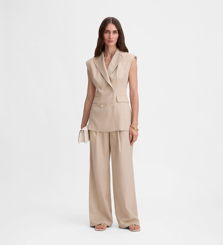 Double-breasted waistcoat