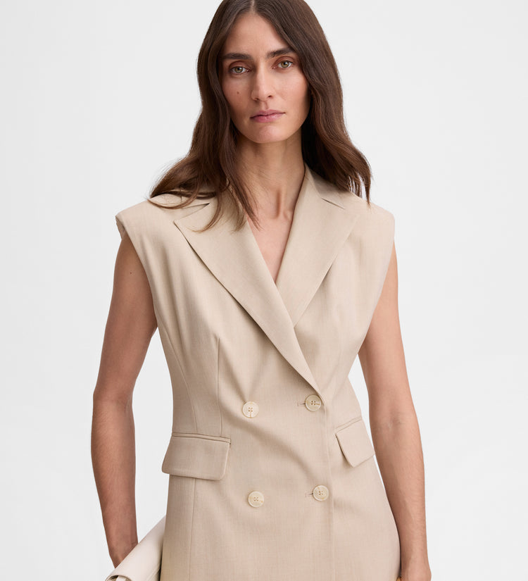 Double-breasted waistcoat