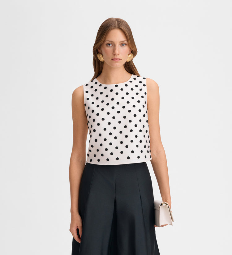 Top à pois