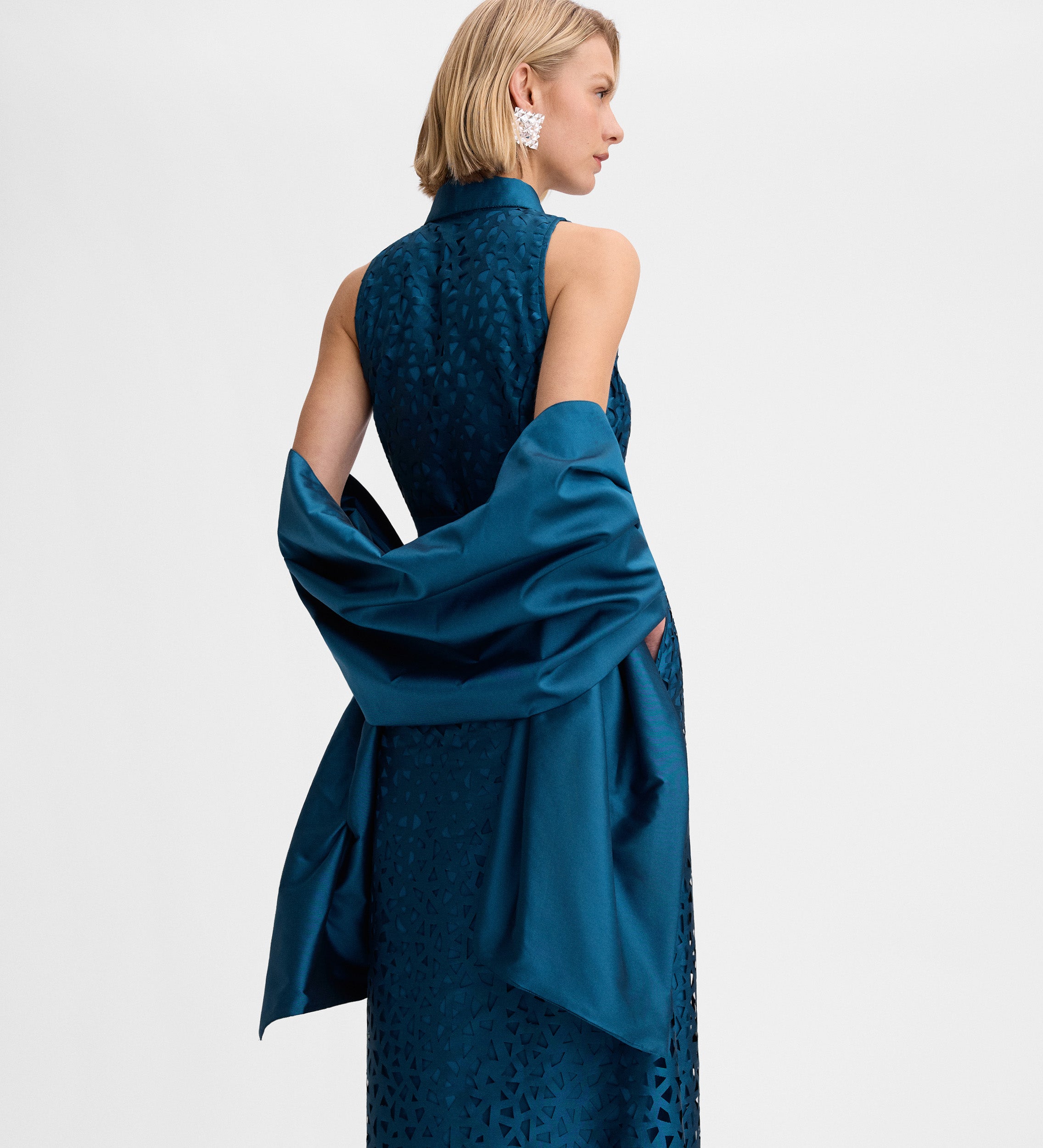 Écharpe rectangulaire taffetas