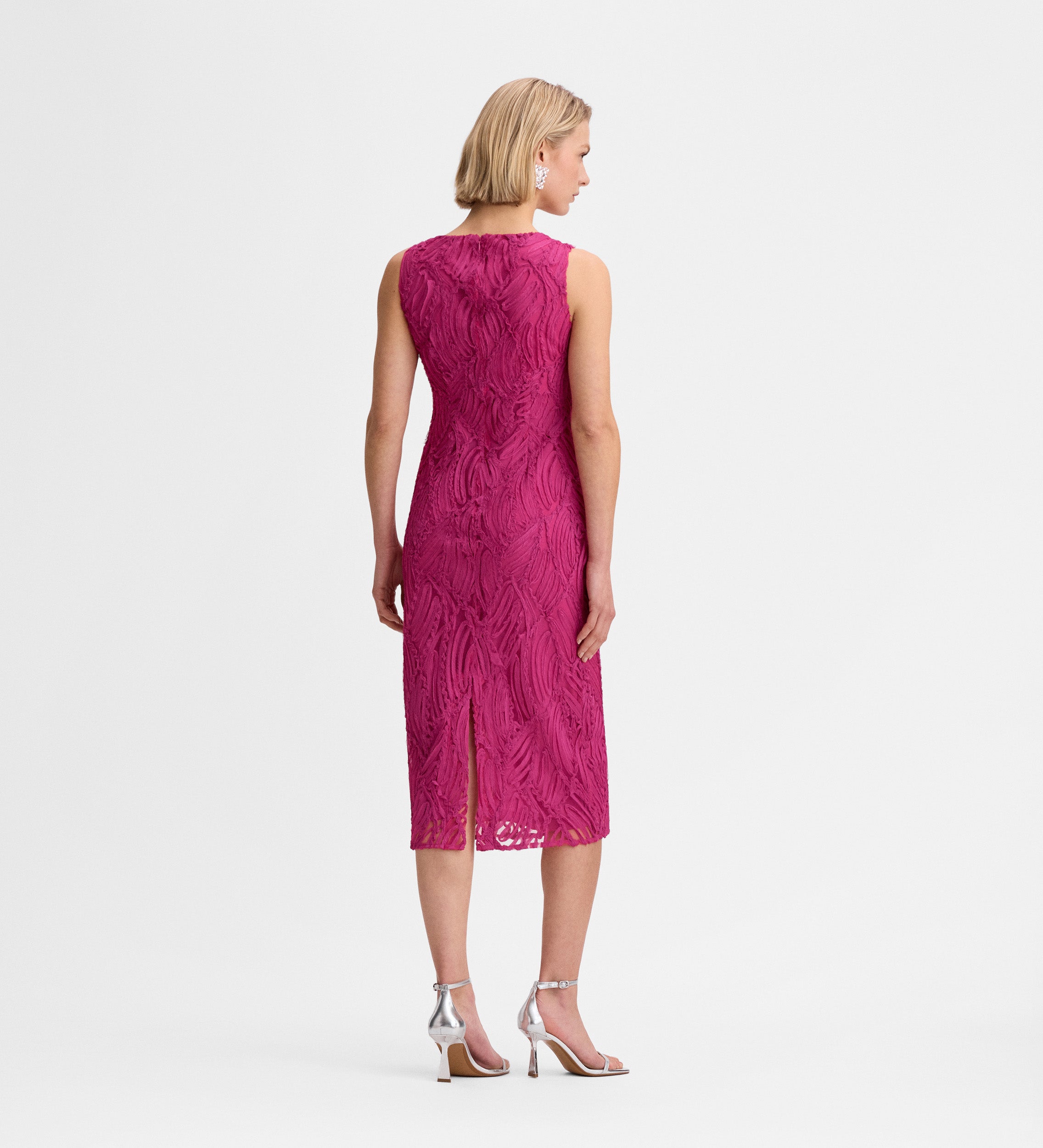 fitted embroidered dress AMARRA 89496 main image 0