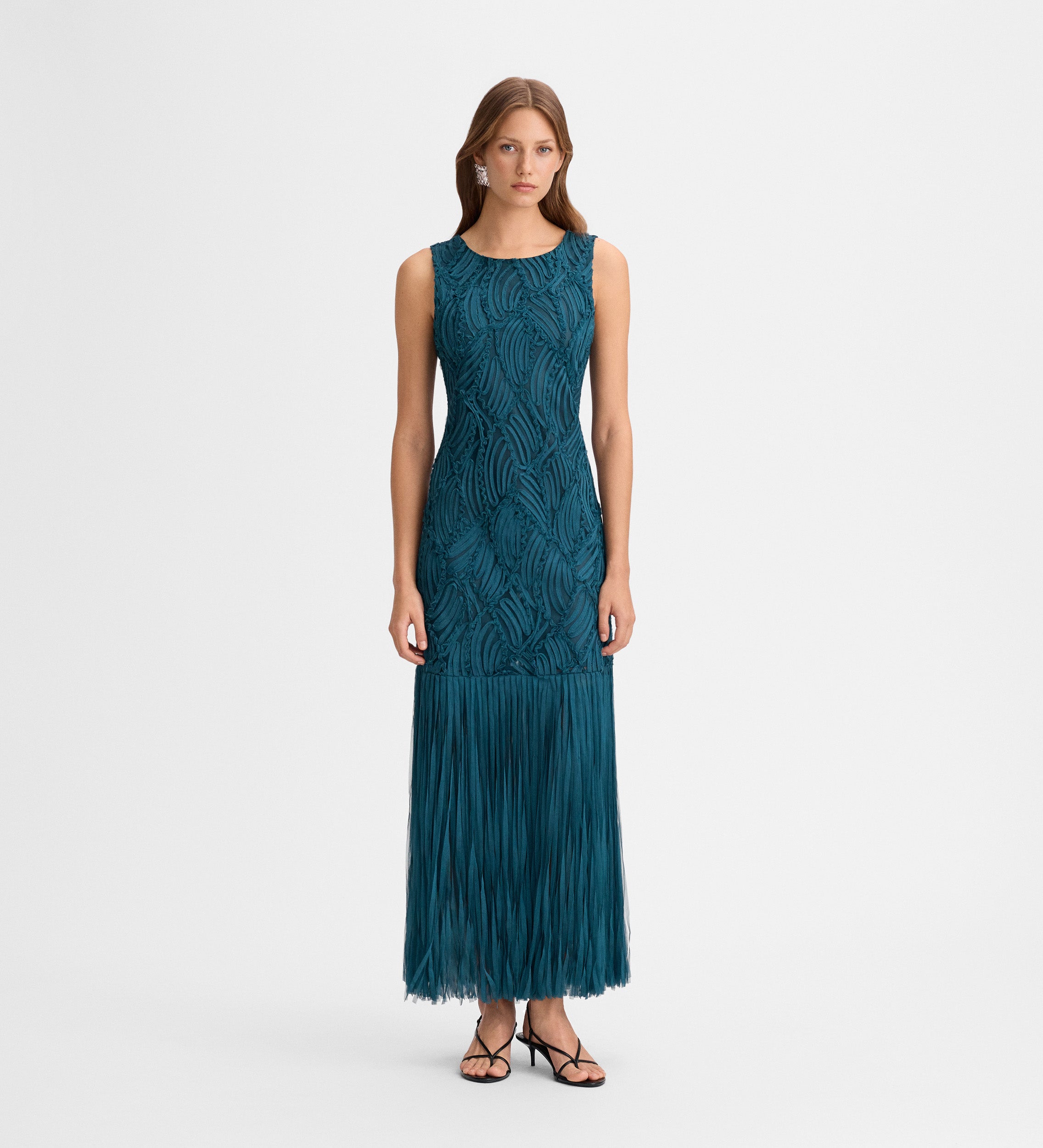 Long fringed dress Long fringed dress