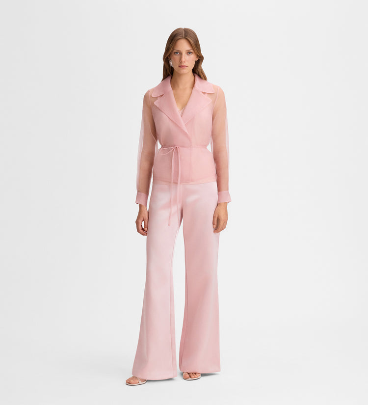 Chaqueta de organza