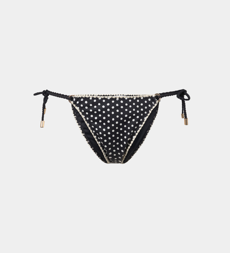 Printed bikini bottom