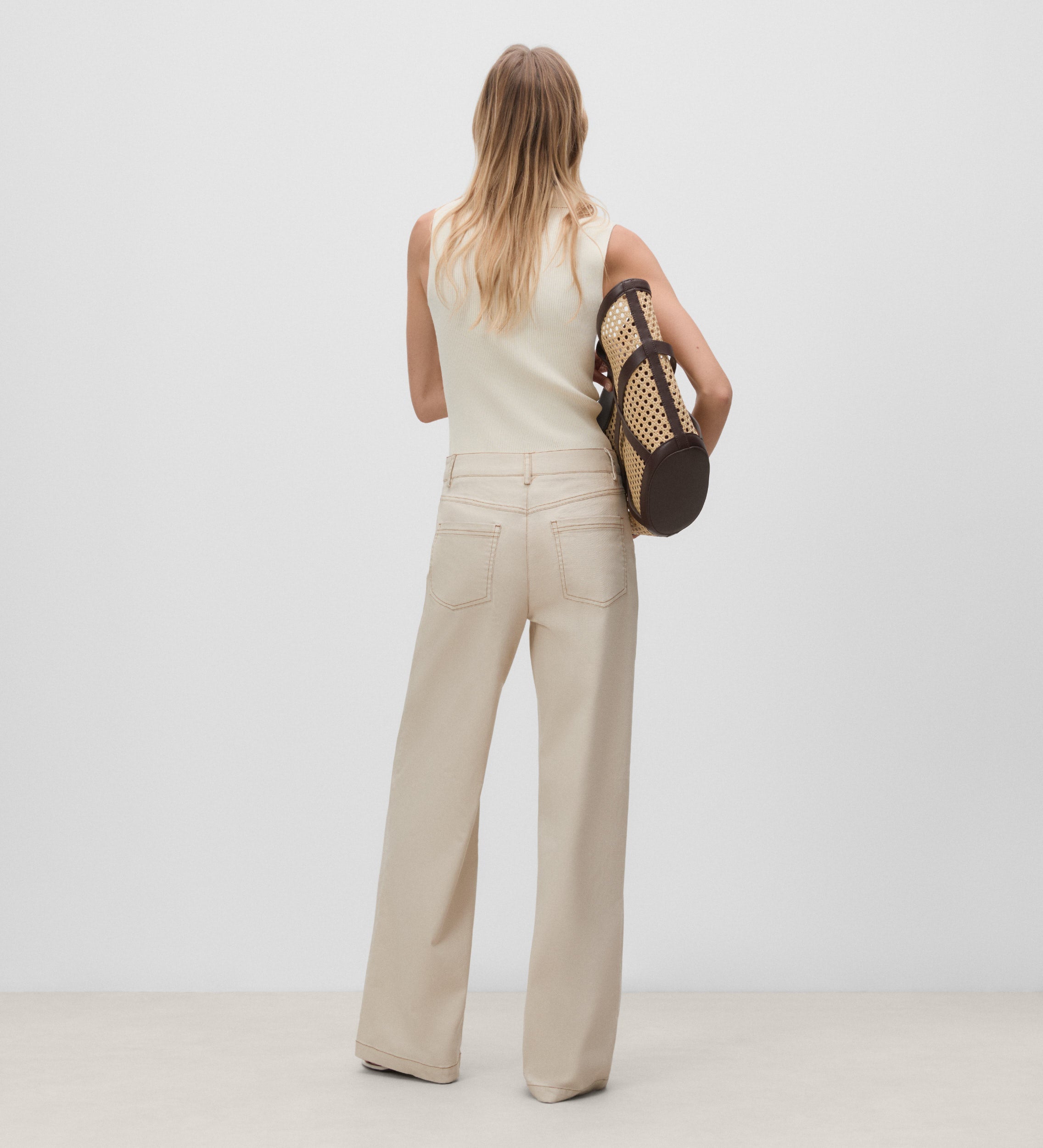 Front buttoned trousers