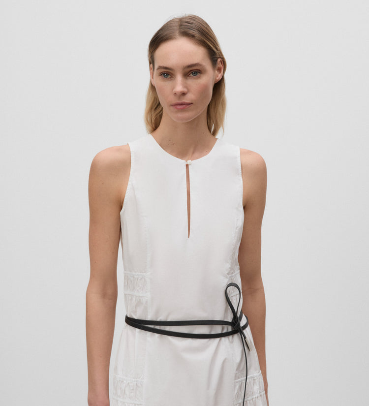 Ceinture en cordon de cuir